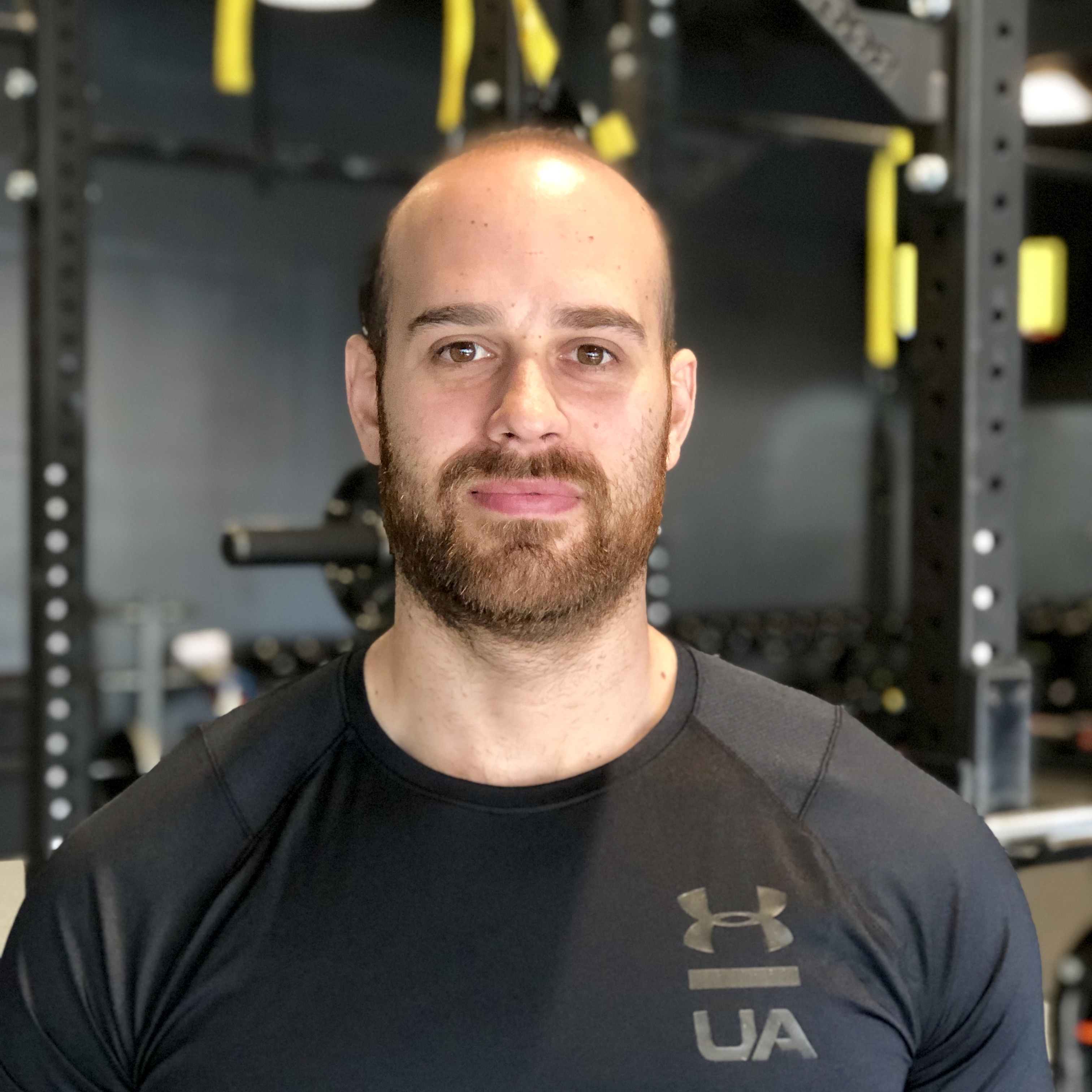 FX Fitness Trainer, FX Fitness Team, Personal Trainer, Male, Brown Eyes, Facial Hair, Under Armour Apparel, Hunt Valley Personal Trainer